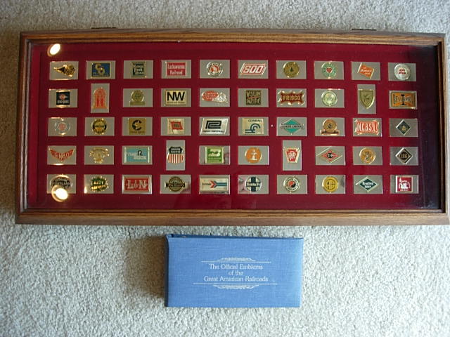 Franklin Mint Railroad Emblems Ingots