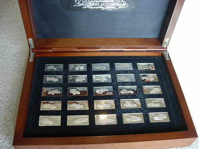 Franklin Mint Mercedes Ingots