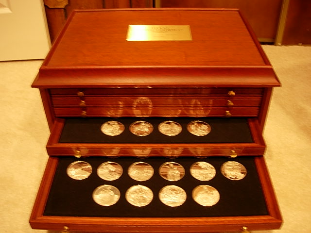 Franklin Mint 100 Greatest Masterpieces Medals