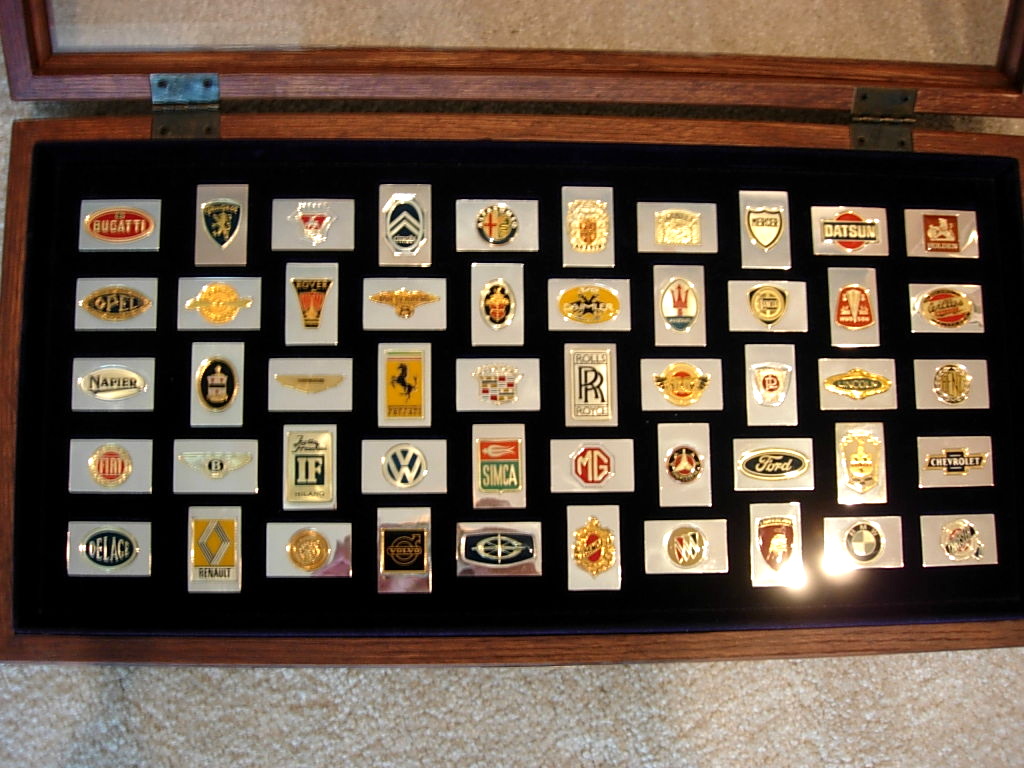 Franklin Mint Automobile Emblems Ingots